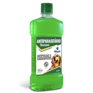 Shampoo Antiparasitário World Veterinária Dug's Antipulgas e Carrapatos para Cães
