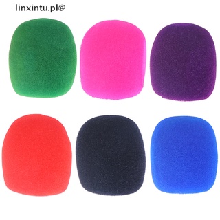 linxintu.pl@ 5PC Microphone Headset Grill Windscreen Sponge Foam Cover For Recording Mic *On sale
