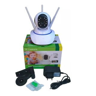 Camera Robo 3 Antenas Ip Wifi 360º sistema yoosee