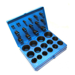 Kit Anel Oring Milimetrico Azul + Polegada/428 Aneis-1 Caixa