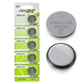 Bateria Lithium Cr2025 3v Pilha Moeda Botão Lithium Litio UNIDADE