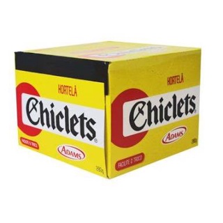 Chiclete Chiclets Adams de caixinha c/100 unidades
