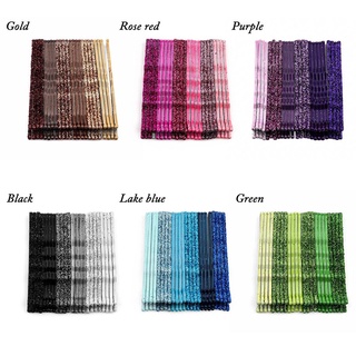 DSFT💎 24PCS/Set Hot Sale New Styling Tools Hair Accessories Wavy Hair Clips Glitter Bobby Pins/Multicolor (2)