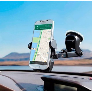 Suporte Celular GPS Carro Resistente Firme Haste Ajuste Prolongável Rotação 360° Base (3)