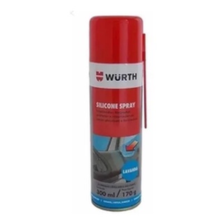 Silicone Spray Automotivo Wurth 300ml Lubrificante