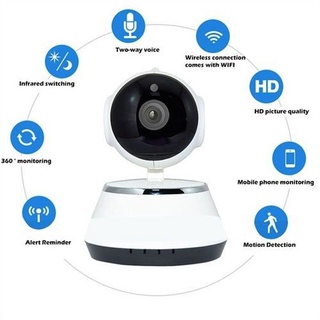LLSEE V380 PRO Câmera De Vigilância Interna Com Visão Noturna CCTV IP Wifi HD (4)