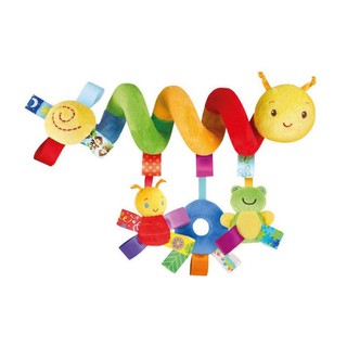 Brinquedo tipo Móbile Centopéia Espiral Para Carrinho de Bebê ,Cadeira de Carro, Cadeira de Alimentação