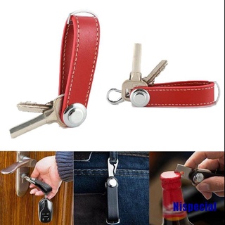 (NiSpecial) Portable compact key ring smart holder keys organizer clip key chain pocket tool