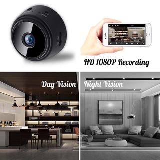 Visão noturna infravermelha A9 Mini câmera wireless monitor IP WiFi HD 1080P Safe Home (6)
