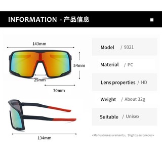 Cycling Shades Sunglasses Cycling Sunglasses Bike Shades Sunglass Outdoor Bicycle Glasses Goggles Bike Accessories (3)