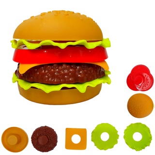 Mini Hambúrguer Lanche Brinquedo Infantil Lanche