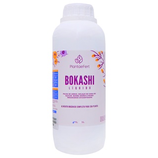 Bokashi Adubo Orgânico Líquido 1 L Certificado Ecocert Rende 200 litros Envio Em 24 horas