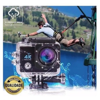 Action Câmera Filmadora 4k Ultra Hd Wi-fi Resistente Água 30m Novidade (8)