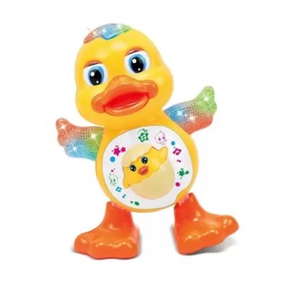 Brinquedo Pato Dançante Musical Anda Dança Mexe Com Luz e Som Duck Dancing Patinho (2)