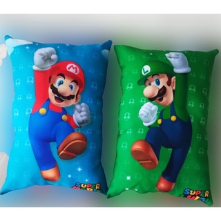Almofada Super Mario Bros e Luigi