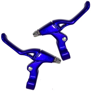 Manete Freio Bicicleta Alumínio Par Aro 20', 24' e 26' - Azul
