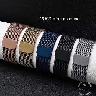 Pulseira Milanese Smartwatch Xiaomi Amazfit Bip20/22mm P68 P70 P80