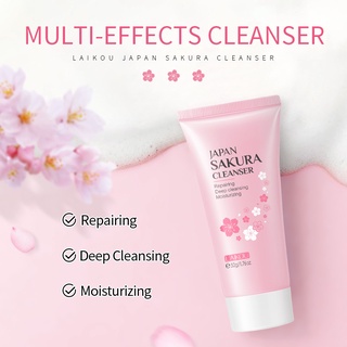 Sakura Conjunto De Rejuvenescimento Facial Clareador LAIKOU Com 6 Peças (2)
