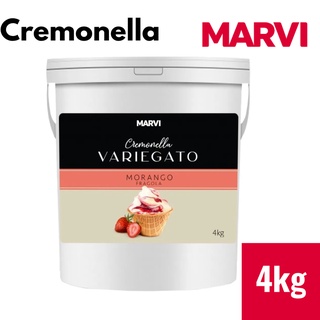 Cremonella Variegato Frutas Morango 4Kg - Marvi