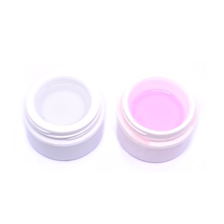 Gel UV De Unha Alongamento de gel porcelana fibra unhas Pink ou Clear