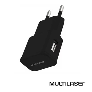 Carregador De Parede Smartogo USB Preto Unitário Multilaser - CB104 (4)