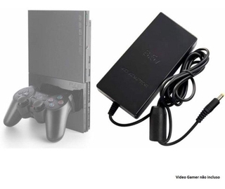 Fonte de Alimentação Energia Ac Carregador PS2 Playstation 2 Slim 7000 Series Bivolt Completa