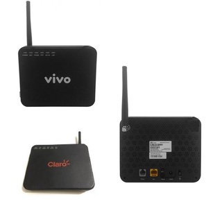 Kit Rural Internet / Telefone Roteador Wifi zte 3g / 3g+ c/ Antena e Cabos (3)