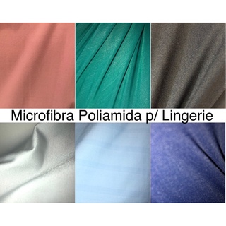 Tecido Microfibra Poliamida Premium p/ Lingerie 1,0x1,5metros
