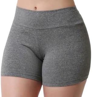 kit com 2 shorts curto feminino leggings suplex lycra 1 preto e 1 cinza (4)