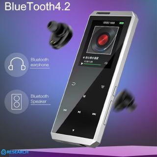 Liga De Zinco Mp4 Player Bluetooth Portátil Ultra-Fino Mp3 Mp4 Media 1.8 Polegada Botão De Toque Fm Rádio Rh