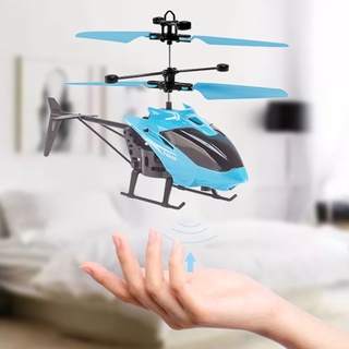 O Envio Gratuito De Indução Do Sensor De Mão Divertido Mini Rc Aeronave Helicóptero Crianças Brinquedo Voador Com Luz De Indução Automática