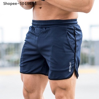 Shopee-5019BR3 Summer Men Running Shorts Sports Fitness Short Pants Quick Dry Gym Slim Shorts Shopee-5019BR3 (1)