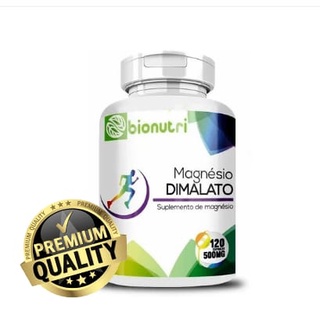 Magnesio Dimalato Bionutri 120 capsulas 500 mg ( direto da fábrica )