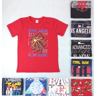 Kit 3 Camisetas Masculinas Infantil Juvenil Roupa Menino Verão Manga Curta Tamanhos Maiores Até 16 (6)