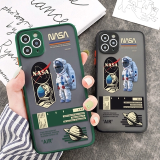 Capa De Celular Macia Para Carcaça Samsung Galaxy A11 A21S A31 A51 a71 A42 5G criativa astronauta da NASA Matte Phone Case Transparente Capinha Cases (1)