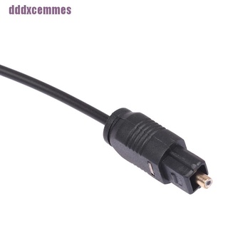 Dddxcemms// 1.96Ft Toslink Macho Para Mini Plugue 3.5mm Cabo De Áudio SPDIF Óptico Digital (4)