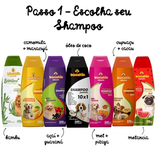 Kit Banho Pet - 1 Shampoo + 1 Perfume Para Cachorro e Gato (2)