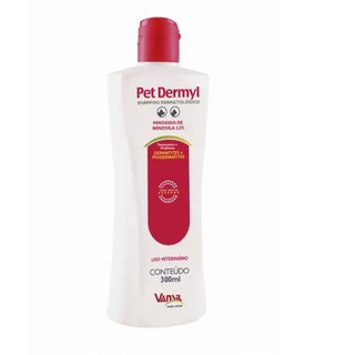 Shampoo Dermatológico Pet Dermyl Vansil 300ml (1)