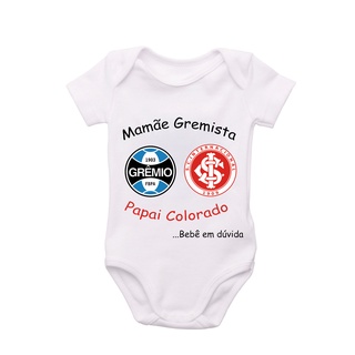 Body bebe personalizado Grêmio e Inter