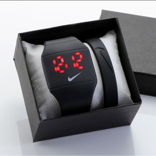 Relógio Esportivo Unissex Nike Led Wach 2 moda casual relógio nike
