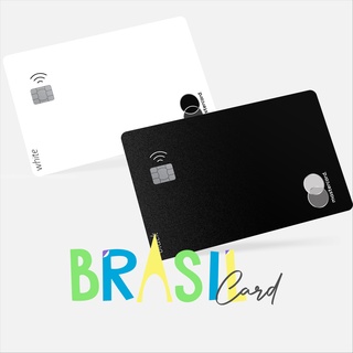 Adesivo Black e White Mastercard - Adesivo Vinil QUALIDADE PREMIUM Cartão Crédito Débito