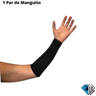 Manguito Mangote Curto Proteção compressao Vôlei Basquete Futebol (1)