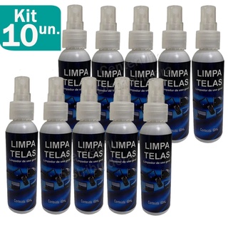 Kit 10 Limpa Telas Implastec Clean 60ml