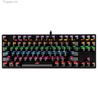 K550 Mechanical USB Keyboard Colorful LED Illuminated Backlit Gaming Keyboard (2)