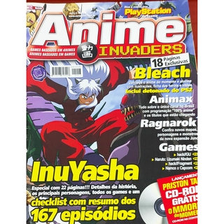 Revista anime Invaders nº 2 Especial sobre Inuyasha e Bleach