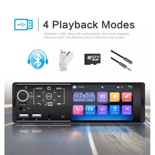 Rádio Automotivo MP5 Bluetooth Touch Screen Câmera de Ré 2 USB Espelhamento HD Vídeo (3)