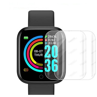 Película de proteção para relógio smartwatch modelos amazfit bip, bip lite, bip s B57, D13, D20, B58, P70, P80, IWO, T70, T80. Material TPU