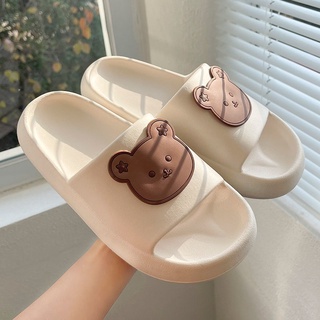 Thick soled slippers High heeled slippers EVA slippers Slip-on Summer Thick-Soled Slippers for Women Outdoor Wear Cute Home Indoor Bathroom Bath Non-Slip Slippers for Men (5)