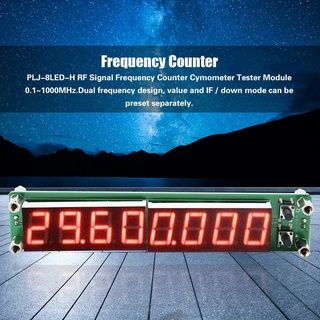 Frequencímetro 2.4 Ghz Medidor De Frequência Cymômetro Plj-8Led-H Com Cabo