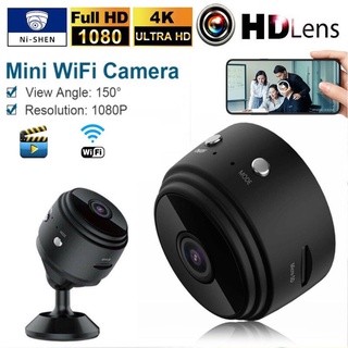 【in stock】Mini Câmera A9 Ip Wifi Hd 1080p Sem Fio Para Segurança Em Filmadora Visão Noturna Espia Wilker1